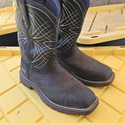 Size 9 EE Ariat Work Boots Steel Toe 