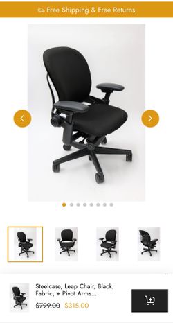 Steelcase Leap Chair $100
