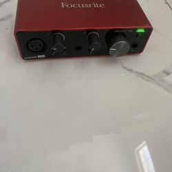 Focusrite Scarlett Solo USB Audio Interface