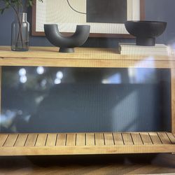 Wood Console Table