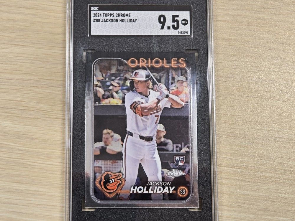 2024 Topps Chrome Jackson Holliday Rookie Card #88 SGC 9.5