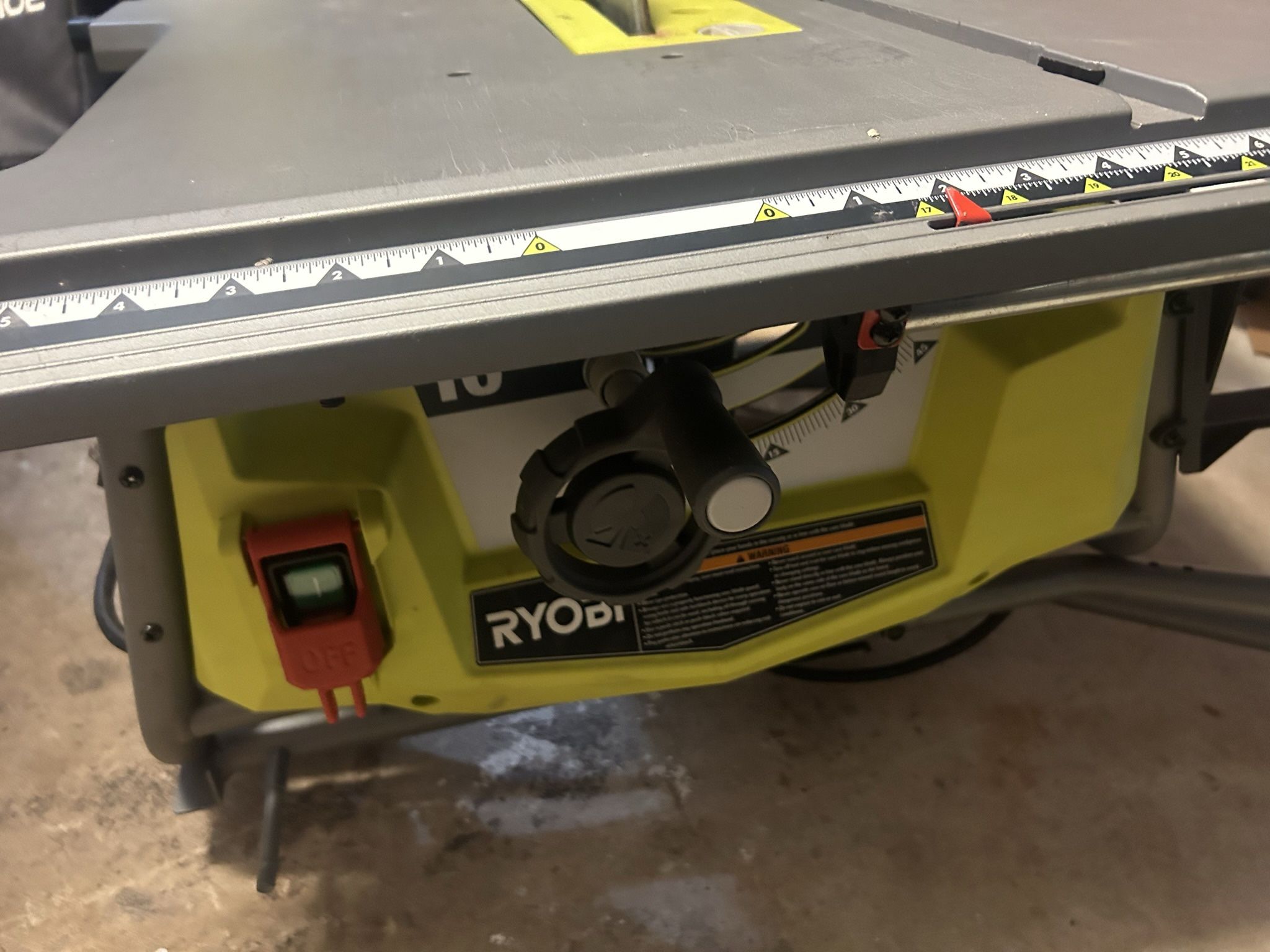 table saw