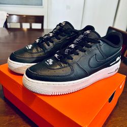 Nike Air Force 1 LV8 Black Sneaker Shoes-Sizes: 6Y or Women’s 7.5 (# CJ4092-001)