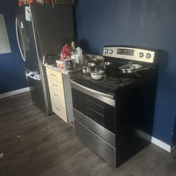 Electric Stove & Refrigerator 