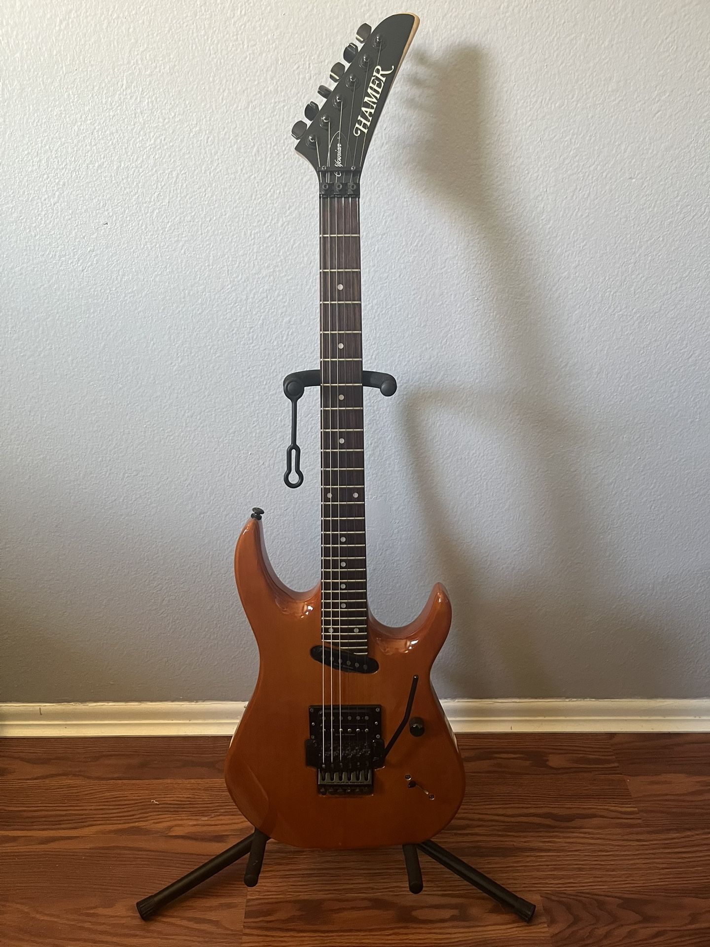 90’s Hamer Californian 27 Fret Super Strat Guitar WITH Hard Case