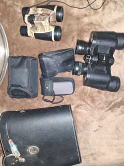 5 pairs of binoculars