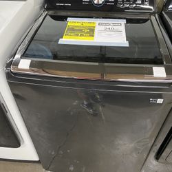 samsung washer top load scratch & dent New open box