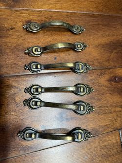 Antique Bronze Metal Pull 8 available Size 3” each $1 for Drawer Cupboard Door Chest Handle