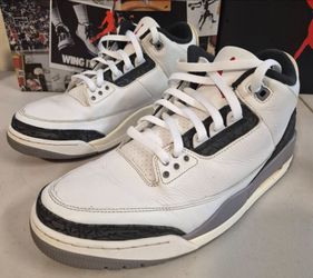 Authenticity Guarantee
Air Jordan 3 Retro ‘Cement Grey’ Men’s Size 12 (CT8532-106)  Men's Size 12