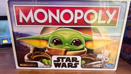 New Star Wars yoda monopoly game