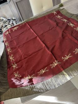 Xmas Tablecloth Square 