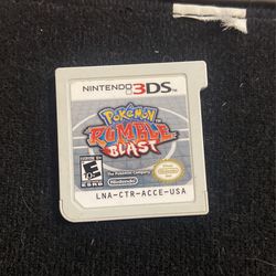 Pokémon Rumble Blast Nintendo 3ds