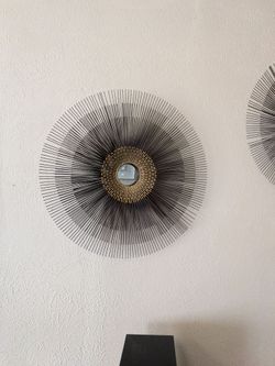 Pottery Barn MCM Starburst Wall Decoration