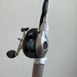Baitcaster Fishing Rod+reel/25lb Line