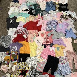 Girls/Toddler 0 month-9 month clothes