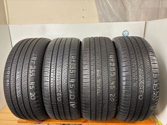 Set 4 tires 255 45 20 Pirelli scorpion zero as high tread