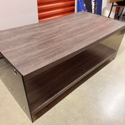 Coffee Table With A Glass Sides As Is