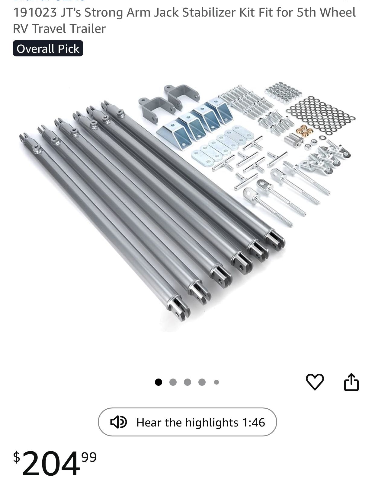Tool/Rv/Stabilizer