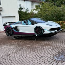 Jetcar Lamborghini Yamaha One Of A Kind 