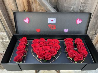 Valentines Day I Love You Box 