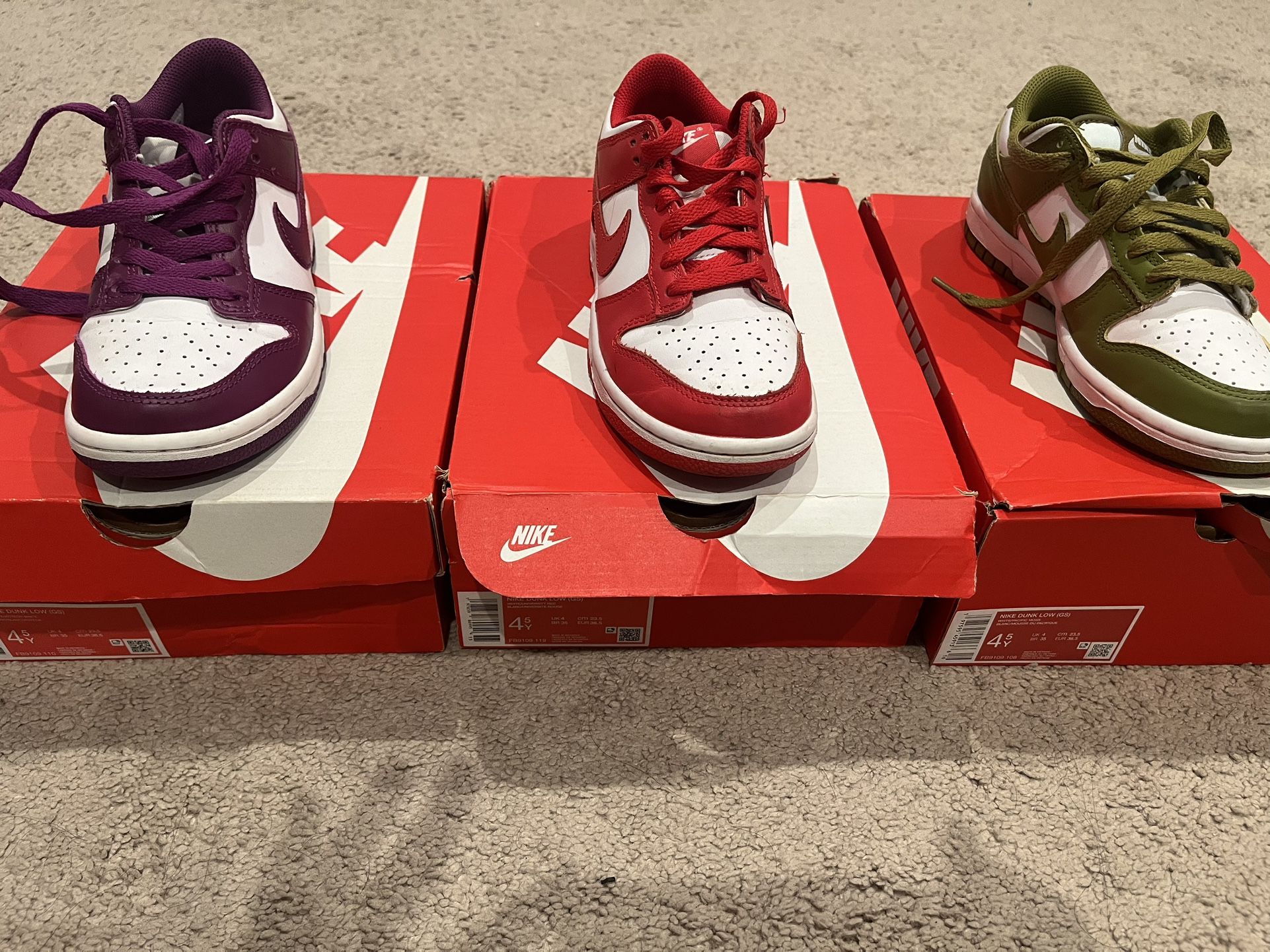 Kids Nike dunks