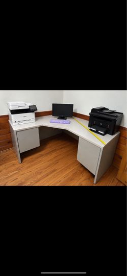 L shape desk