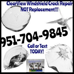 ClearView Windshield Crack Repair NOT Replacement! 
