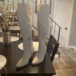 Brand New Suede Boots Size 6 