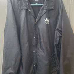 Men's Van's Windbreaker Like New 
