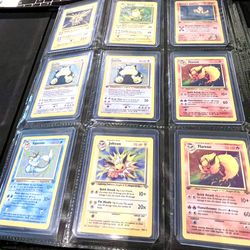 Vintage Pokemon Cards First Edition Holo (NM) 