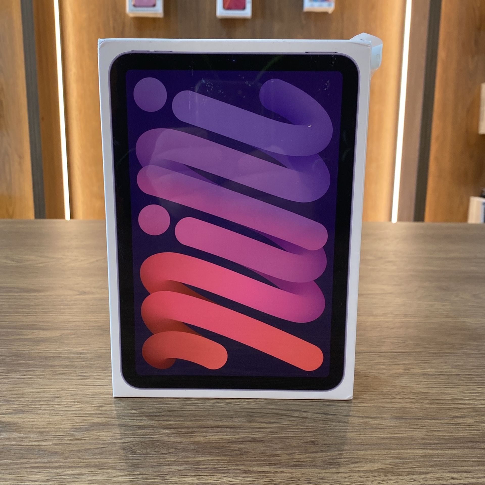 iPad Mini 6th generation, 64GB, Wi-Fi model, Purple