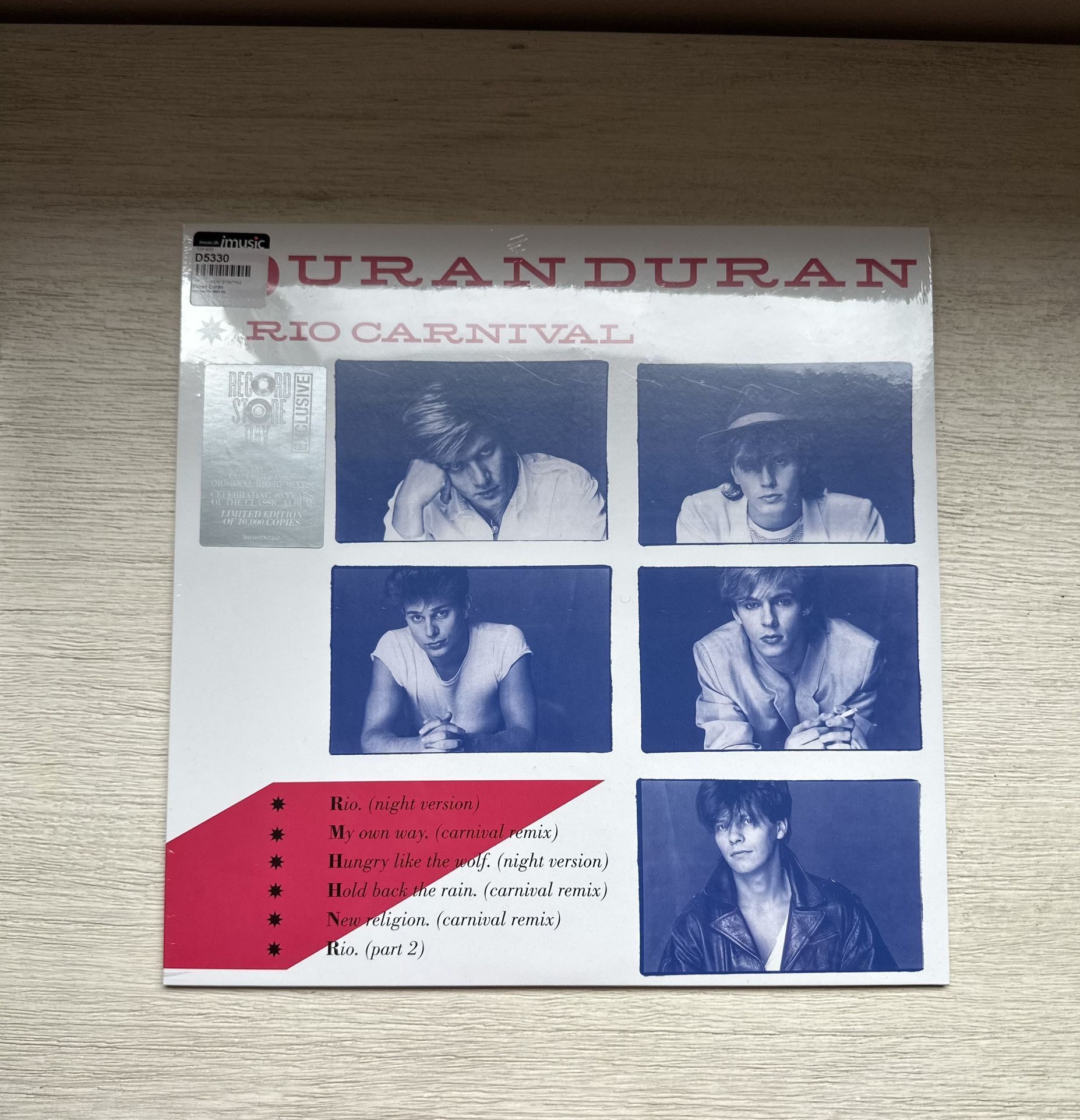 DURAN DURAN RIO CARNIVAL RSD 2023 VINYL RECORD NEW Record Store Day