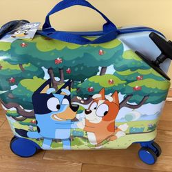 Bluey Ride On Suitcase