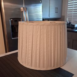 Lamp shade light gray
