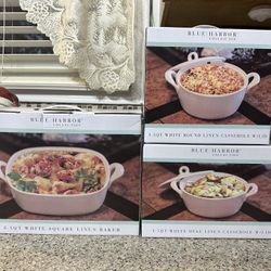 NEW Blue Harbor Casserole Dishes (3 total)