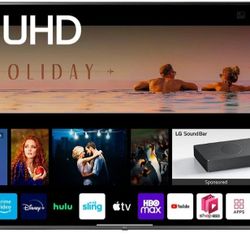 LG - 86” Class UQ75 Series LED 4K UHD Smart webOS TV


