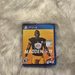 PS4 madden 19 & ps5 madden 23