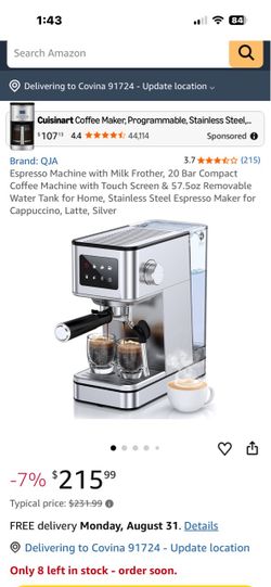 Espresso Coffee Machine
