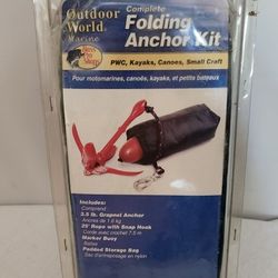 Bass Pro Outdoor World Marine Folding Anchor Kit 7601C-BP