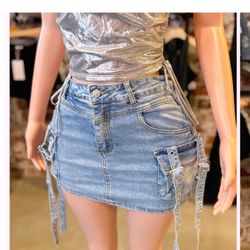 Jean Skirt