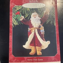 1998 Merry Olde Santa Hallmark Keepsake Christmas Tree Ornament