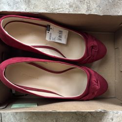 Attention Red Karina Heels