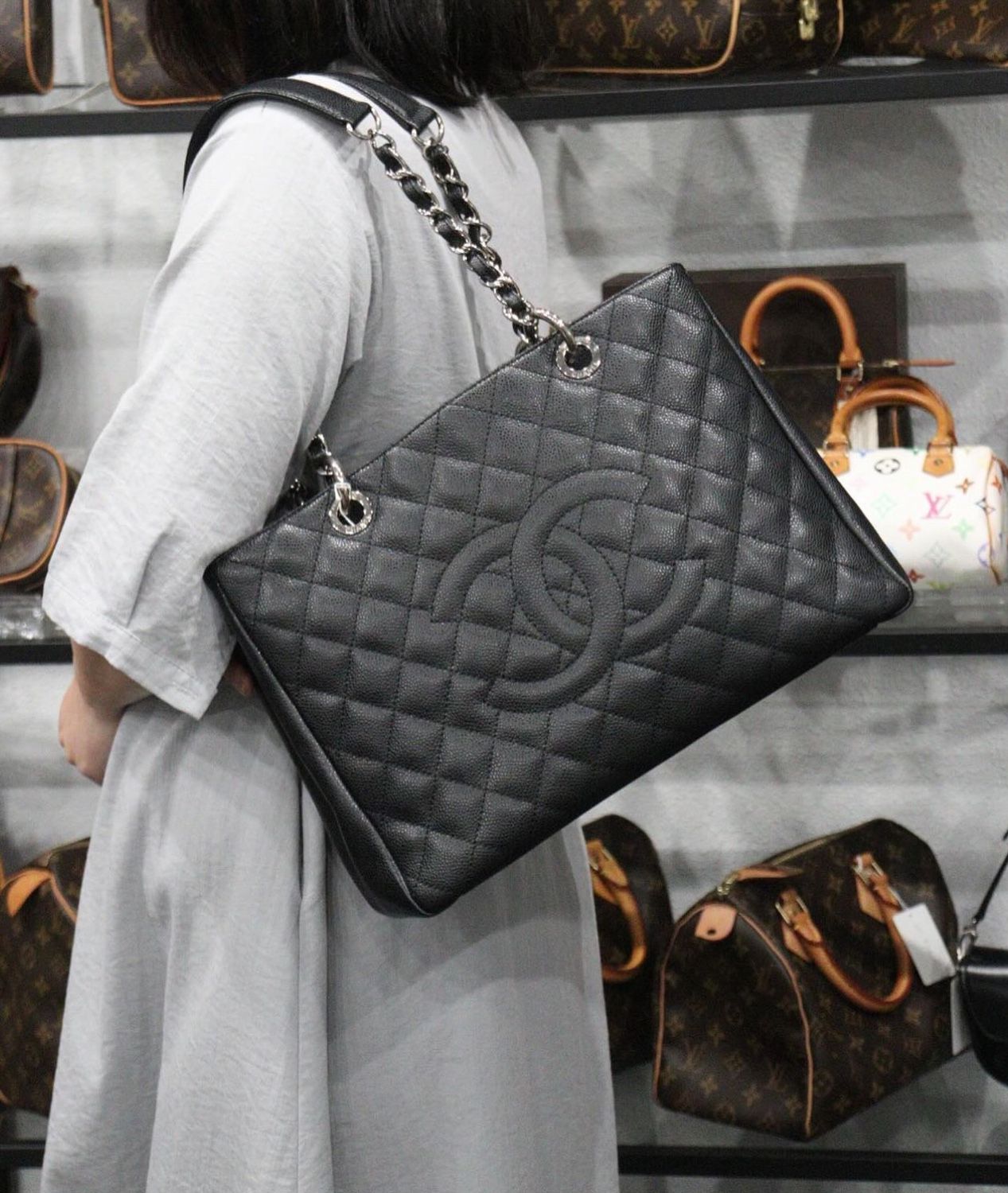 Chanel Gorgeous Grand Shopper In Brand New Condition