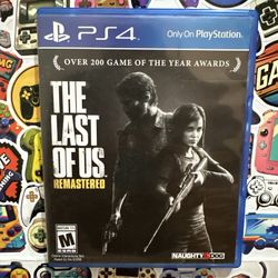 The Last of Us Remastered – PS4 – Complete – Tested