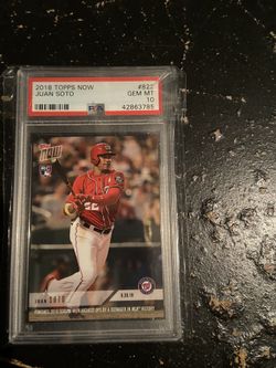 Juan Soto Rookie Card