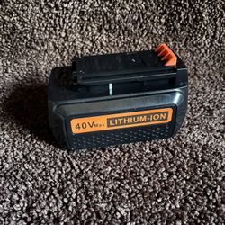 New 40v Lithium-Ion Replacement Battery Black Decker Power Tool 
