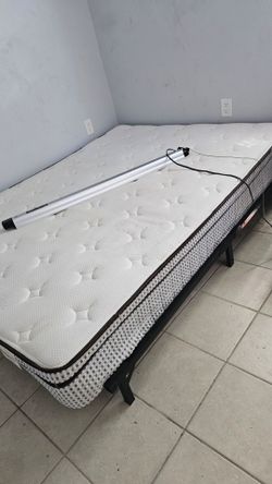 Mattress with frame