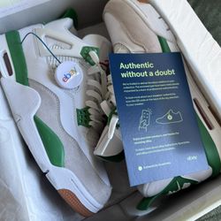 Nike Air Jordan 4 Retro x Travis Scott SB Mid Pine Green Size 10 DR5415-103