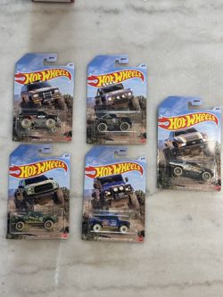 Hoteheeels Complete Set Of 5
