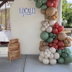 Backdrop Balloons  Decor